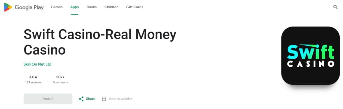 Swift Casino Mobile — iPhone, Android, Browser Canada image 2